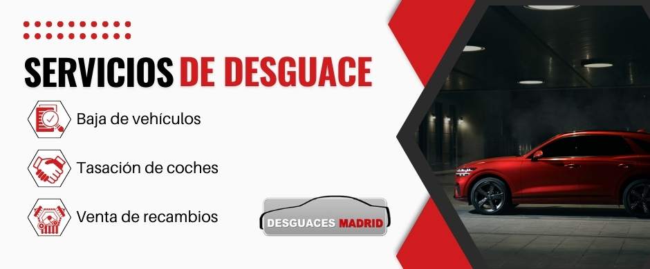 Desguaces Madrid: Todo tipo de servicios para coche mobile